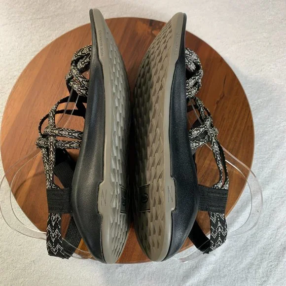 CHACO Womens ZX2 Classic Strappy Sandals Shoes Size 39 Black/White Outdoor - Picture 6 of 7